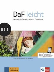 DaF leicht: Kurs- und Übungsbuch, m. DVD-ROM