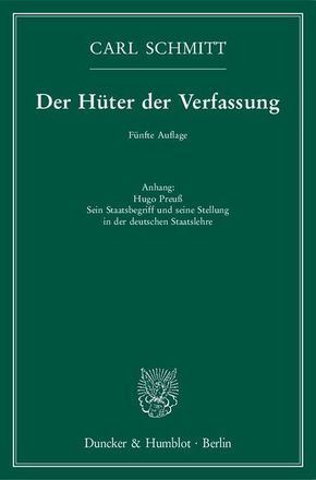 Der Hüter der Verfassung.