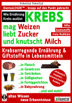 KREBS mag Weizen, liebt Zucker und knutscht Milch: Wie Ernährung Krebs auslöst