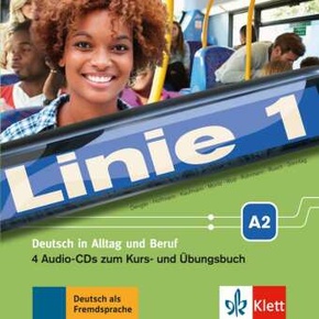 Linie 1 - 4 Audio-CDs zum Kurs- und Übungsbuch A2