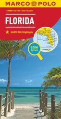 MARCO POLO Kontinentalkarte Florida 1:800.000