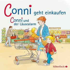 Conni geht einkaufen / Conni und der Läusealarm (Meine Freundin Conni - ab 3), 1 Audio-CD