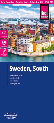 Reise Know-How Landkarte Schweden Süd (1:500.000)