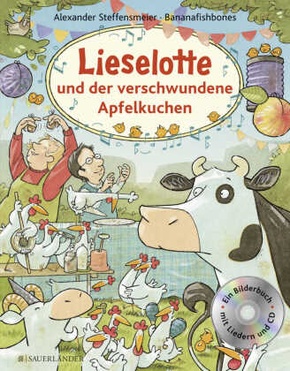 Lieselotte und der verschwundene Apfelkuchen, m. Audio-CD