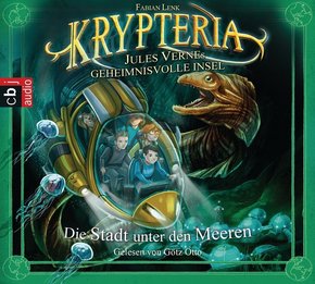 Krypteria - Jules Vernes geheimnisvolle Insel - Die Stadt unter den Meeren, 1 Audio-CD