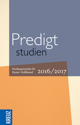 Predigtstudien 2016/2017 - Halbbd.1