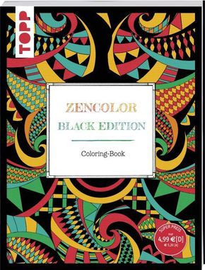 Zencolor. Black Edition. Coloring-Book