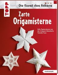 Zarte Origami-Sterne