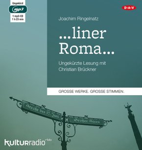 ...liner Roma..., 1 Audio-CD, 1 MP3