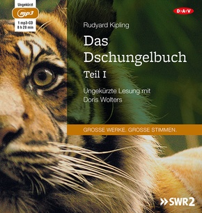 Das Dschungelbuch, 1 Audio-CD, 1 MP3 - Tl.1
