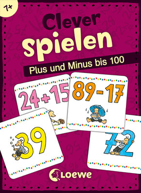 Clever spielen - Plus und Minus bis 100 (Kartenspiel)