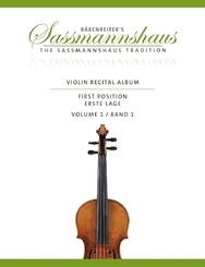 Violin Recital Album, für Geige und Klavier oder für zwei Geigen, Partitur - Bd.1