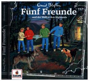 Fünf Freunde und der Wolf in den Highlands, 1 Audio-CD