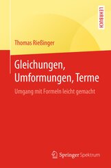 Gleichungen, Umformungen, Terme