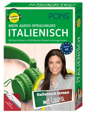 PONS Mein Audio-Sprachkurs Italienisch, 5 MP3-CDs
