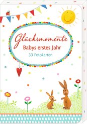 Fotokarten-Box - Glücksmomente - Babys erstes Jahr