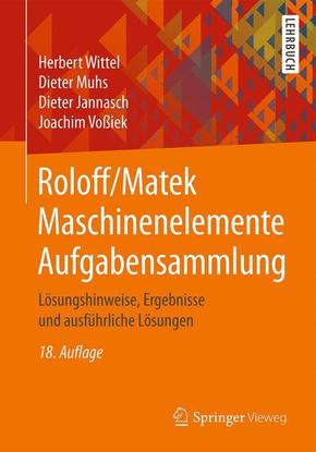 Roloff/Matek Maschinenelemente: Aufgabensammlung