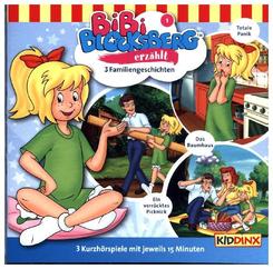 Bibi Blocksberg erzählt ... - Familiengeschichten, Audio-CD - Tl.1