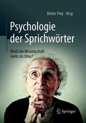 Psychologie der Sprichw&ouml;rter