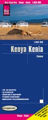 Reise Know-How Landkarte Kenia / Kenya (1:950.000). Kenya -