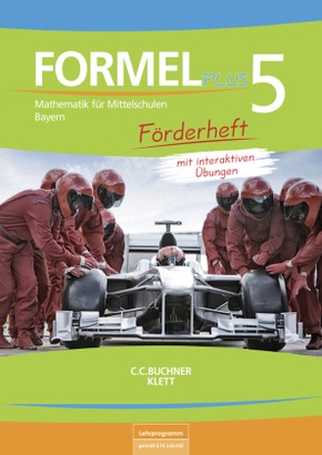 Formel PLUS Bayern Förderheft 5, m. 1 Buch