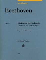 Ludwig van Beethoven - Am Klavier - 9 bekannte Originalstücke