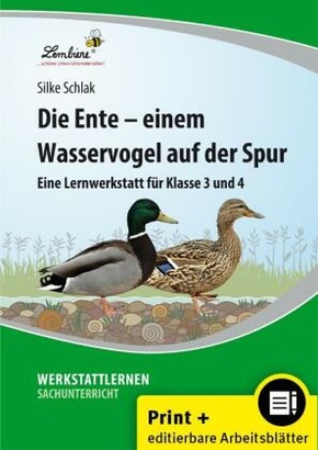 Die Ente - einem Wasservogel auf der Spur, m. 1 CD-ROM