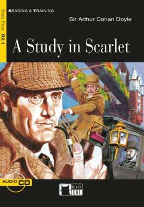 A Study in Scarlet, w. Audio-CD