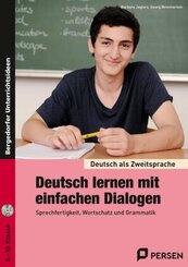 Deutsch lernen mit einfachen Dialogen, m. 1 CD-ROM