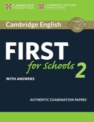 Cambridge English First for Schools 2: Student's Book with answers