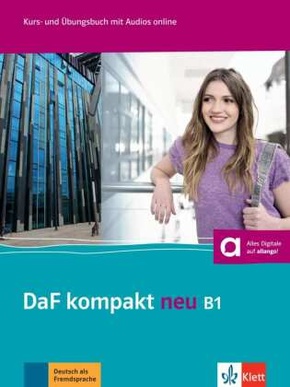 DaF kompakt neu: Kurs- und Übungsbuch B1, m. MP3-CD