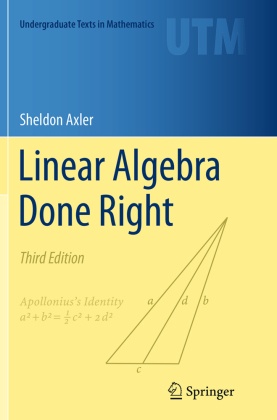 Linear Algebra Done Right