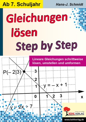 Gleichungen lösen - Step by Step