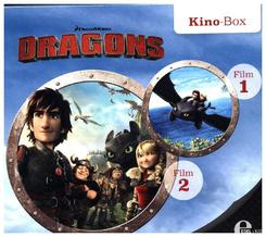 Drachenzähmen leicht gemacht - Kino-Box, 2 Audio-CD - Tl.1