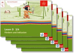 Mein Anoki-Übungsheft - Lesen D - Fördern und Inklusion, 3./4. Klasse (5 Exemplare)