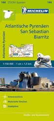 Michelin Karte Atlantische Pyrenäen, San Sebastian, Biarritz. Pays Basque, Nord de la Navarre