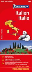 Michelin Karte Italien. Italie -