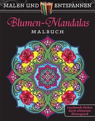 Malen und entspannen: Blumen-Mandalas