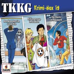 Ein Fall für TKKG - Krimi-Box, 3 Audio-CDs - Box.19