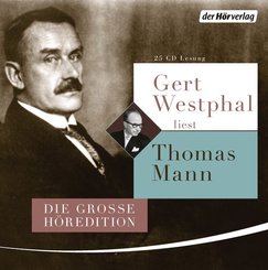 Gert Westphal liest Thomas Mann, 25 Audio-CDs