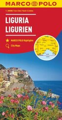 MARCO POLO Regionalkarte Italien 05 Ligurien 1:200.000. Ligurie / Liguria