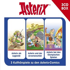 Asterix - Hörspielbox. Vol.4, 3 Audio-CDs, 3 Audio-CD - Vol.4