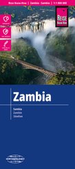 Reise Know-How Landkarte Sambia (1:1.000.000). Zambia / Zambie -