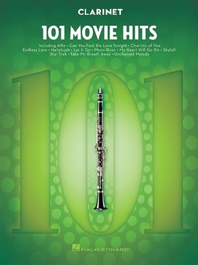 101 Movie Hits For Clarinet