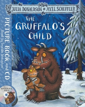 The Gruffalo's Child, m.  Audio-CD, m.  Buch, 2 Teile