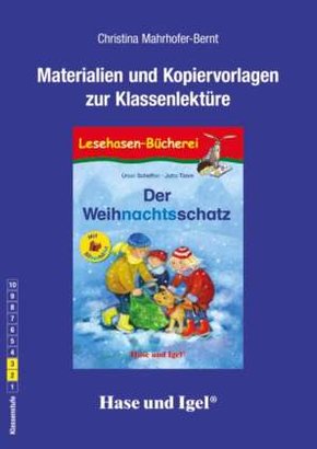Materialien und Kopiervorlagen zur Klassenlektüre: Der Weihnachtsschatz / Silbenhilfe