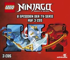 LEGO Ninjago Hörspielbox, 3 Audio-CDs - Tl.1