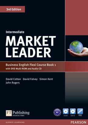 Market Leader Intermediate 3rd edition: Flexi Course Book 1, w. DVD Multi-ROM and Audio-CD