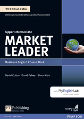 Market Leader Upper Intermediate 3rd edition: Coursebook with DVD-ROM and MyEnglishLab Pin Pack