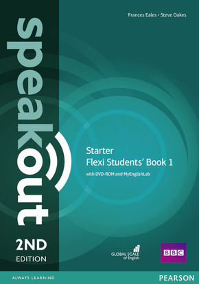 Speakout Starter 2nd edition: Flexi Students' Book 1, w. DVD-ROM and MyEnglishLab